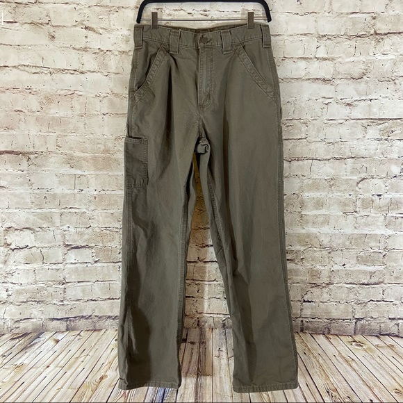 Men’s Carhartt Dungaree pants size 30 x 32 - Picture 1 of 7